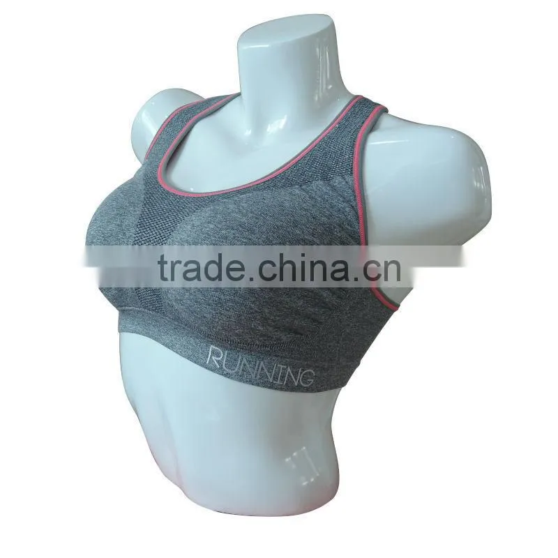 Grey brand women bra top wireless seamless bra underwear sportswear sexy fitness bra