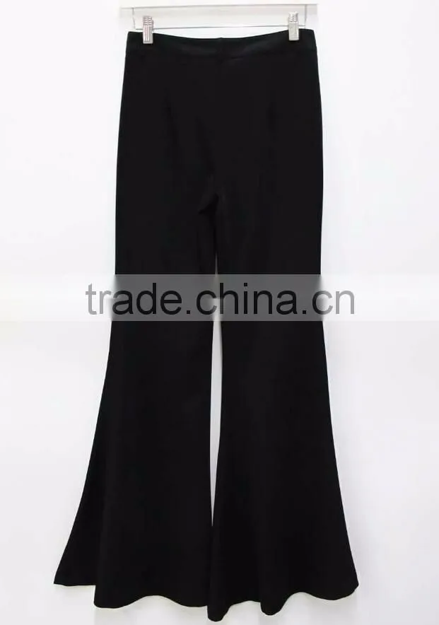 Runwaylover Europe Style 2017 Ladies Long Style Vintsge Flared Pants