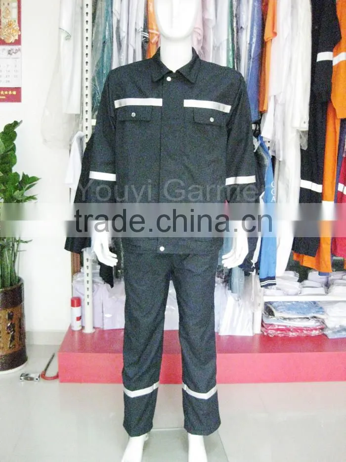 Hot sell fire resistant flame retardant Aramid fiber workwear with reflection