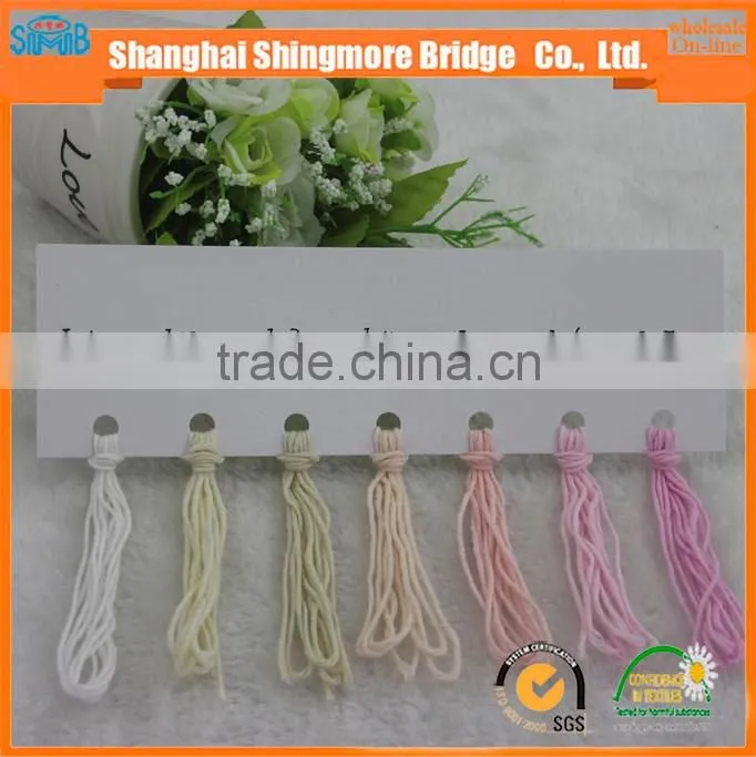 Shopping yarn china supplier cheapest wholesale oeko tex certified cotton nylon blend knitting yarn with cotton yarn price