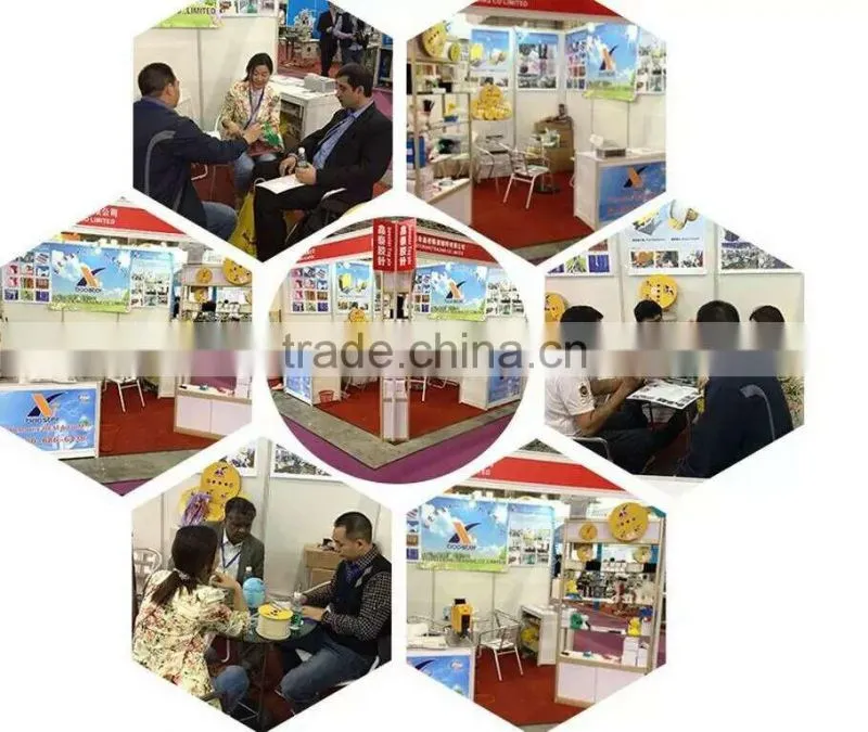 Plastic staple fastener system
