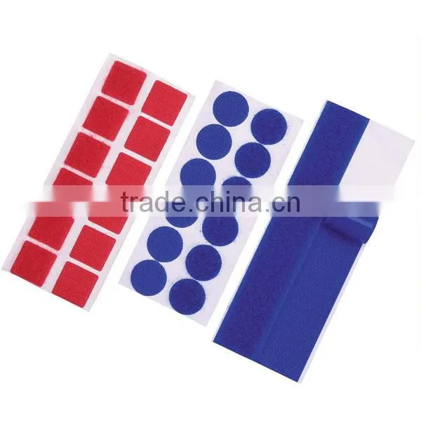 Adhesive tape Hook and loop tape and dots