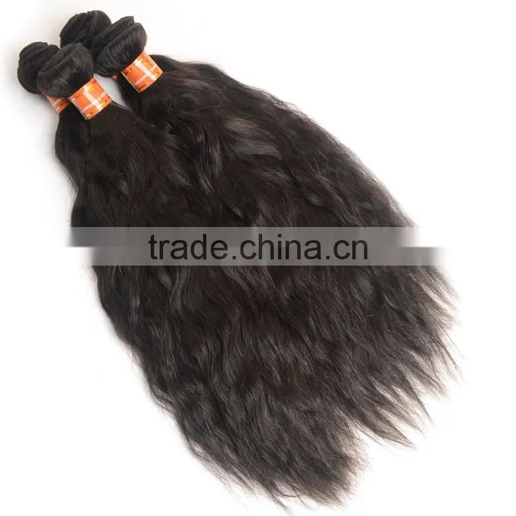 Unprocessed Virgin Brazilian Hair Weaves Wavy 8A Natural Wave Brazilian Human Hair Extension Wholesale