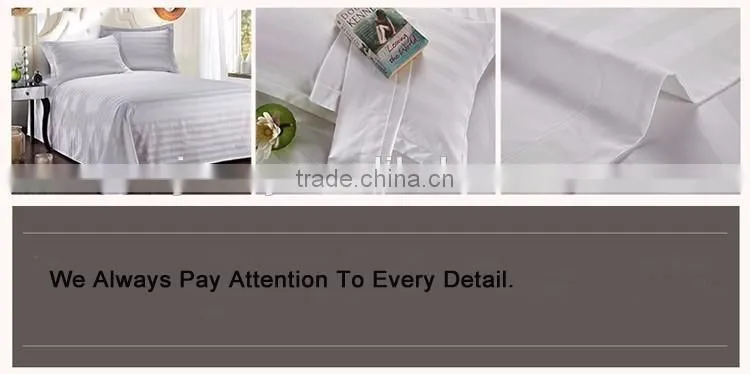 Fancy customized cotton hotel Bedsheets set