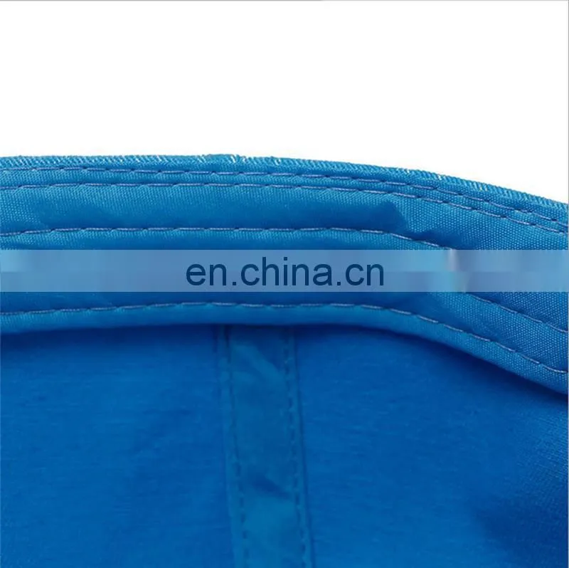 Professional baseball cap without top button
