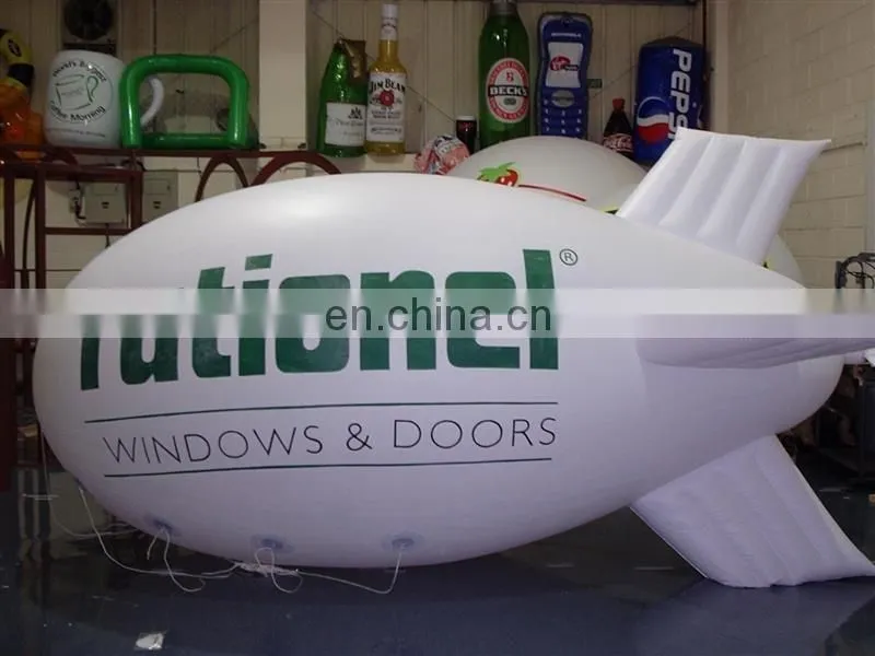Rationel indoor inflated Airship, helium Blimp baloons