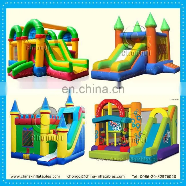 New Inflatables Combo Slide