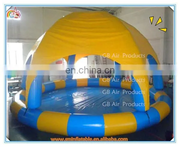 Factory price giant inflatable pool tent,cheap inflatable swimming pool,inflatable tent with swimming pool for sale
