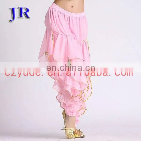 Chiffon coins arabic belly dance harem pant K-4002#