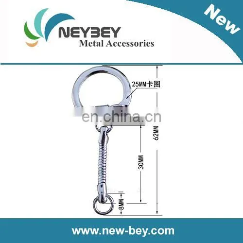 Metal snake chain key ring KC11 with o chain links