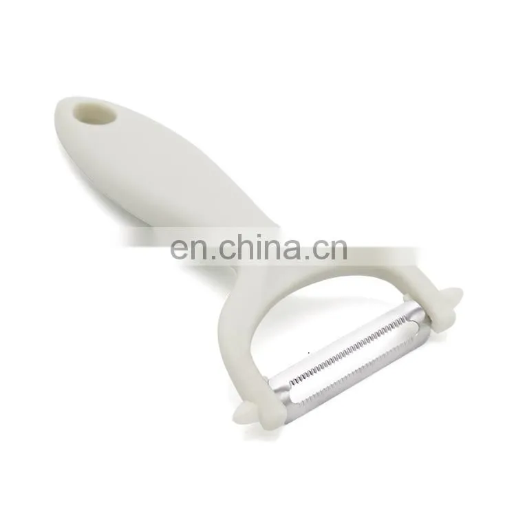 Factory Price Y Shape Stainless Steel Potato Peeler with Plastic Handle