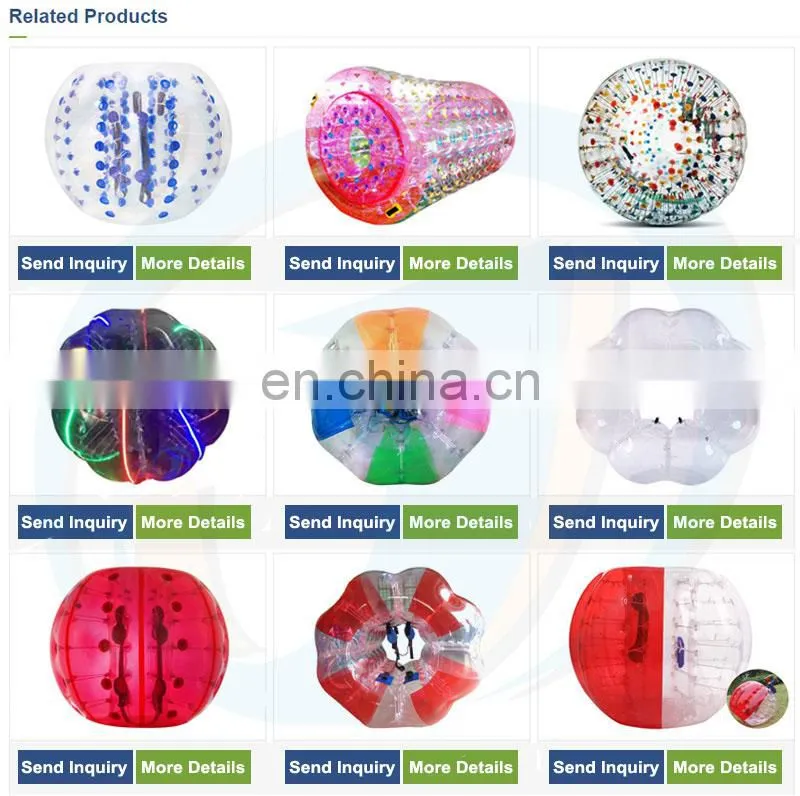 Joyshine Inflatable Human Bumperball 1.5m Adult Sized Buddy Zorbing Prix Bumper Ball For Games