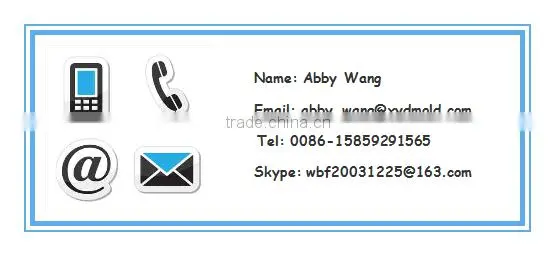 Electric spare part with mould design