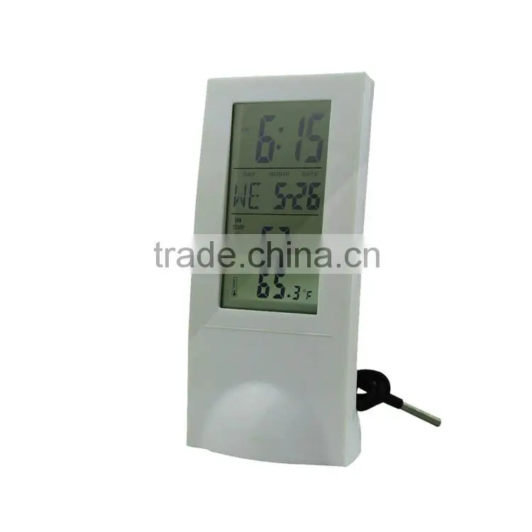 Wholesale Rohs Certified Wall Clock With Temperature And Humidity