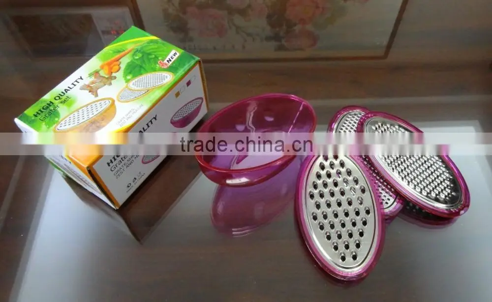 Radish Carrot 3 in one graters with box