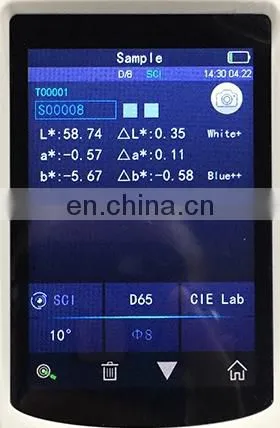 Paint Color Analyzer TS7600 Color Matching Spectrophotometer