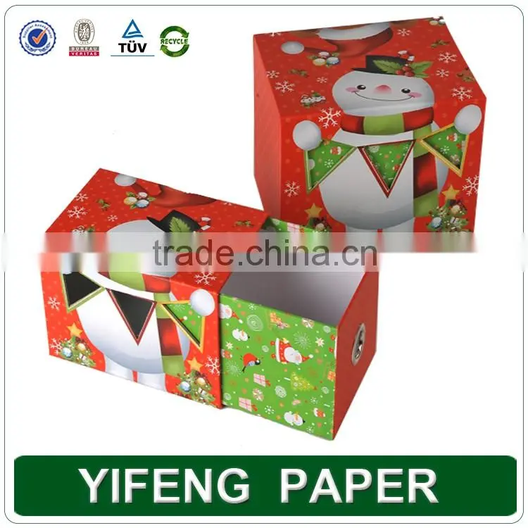 East Color Custom Made Luxury Printing Reycled High Quality Christmas Gift Box