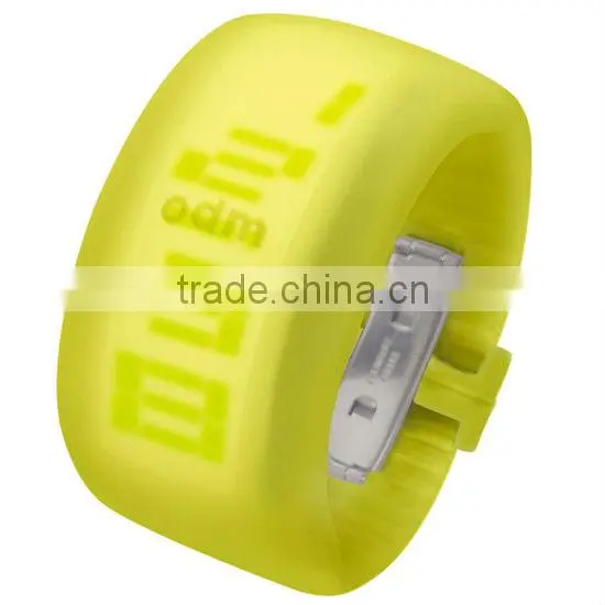 2013 Fashion silicone jelly watch candy odm watch