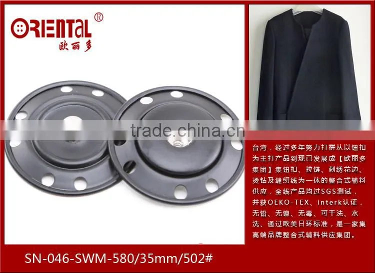 high quality 2 parts paint metal snap buttons