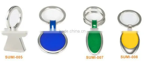 shopping cart coin keychain,metal coin holder keychain,trolley coin keychain for supermarket