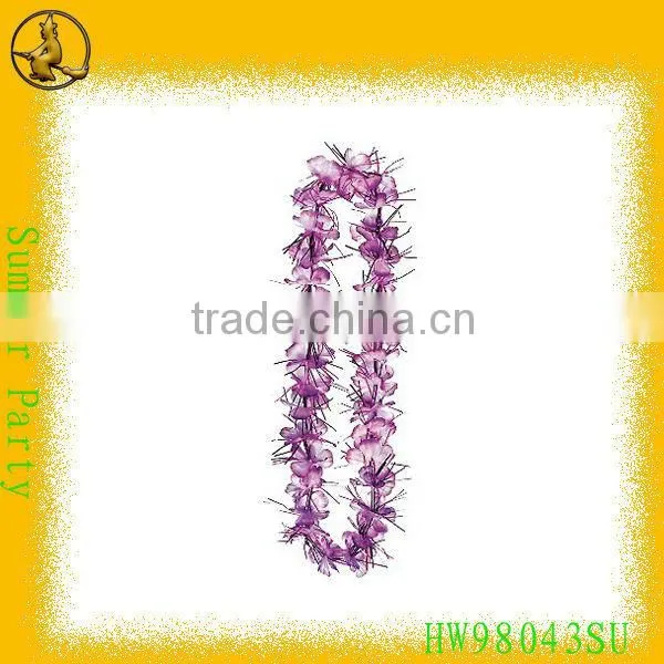 Promotional Customized Colorful Girl's Hawaii Flower Lei
