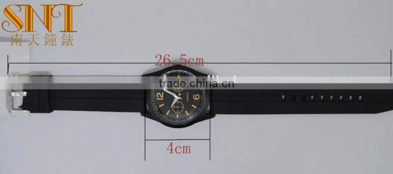 Promotion quartz watch with plastic strap