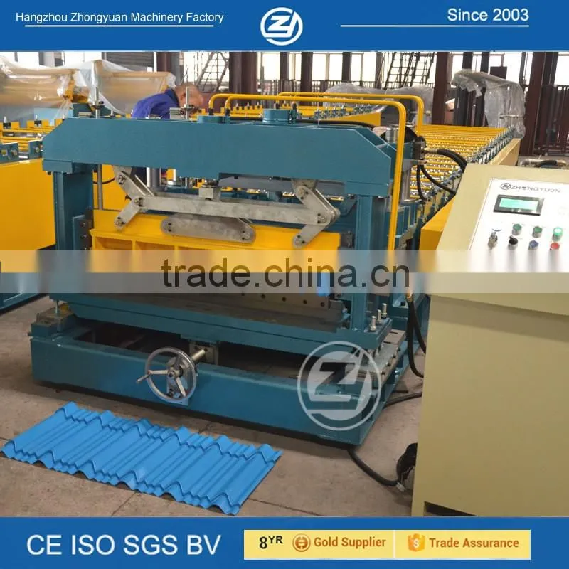 Galvanized Tile roof roll making machine