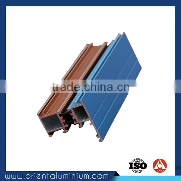 aluminium handle profile for doors