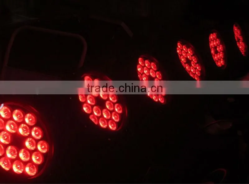 18pcs 12W RGBW 4 in 1 Waterproof Led Par64 Led Par Light DJ Stage Lighting