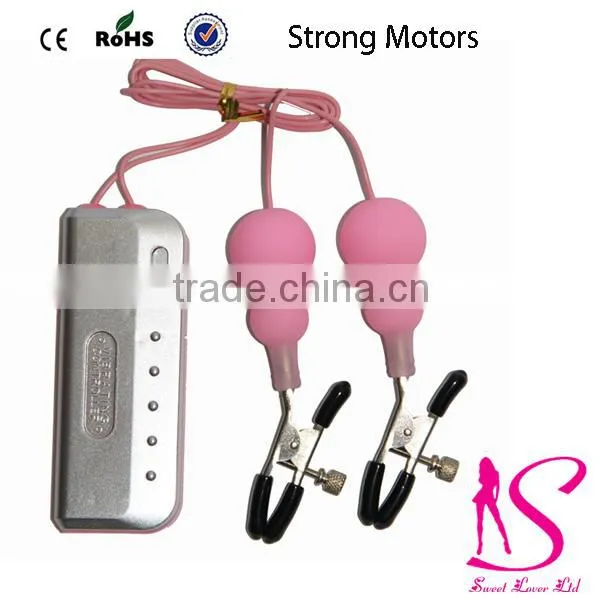 Mutil Speed Vibrating Breast Nipple Vibrator Sucker Nipple Teasing Clit Sex Toy