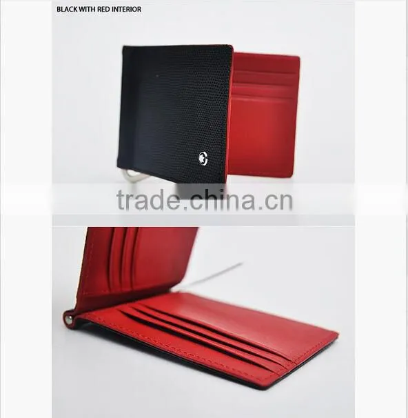 minimalist wallet wallet power bank leather passport wallet