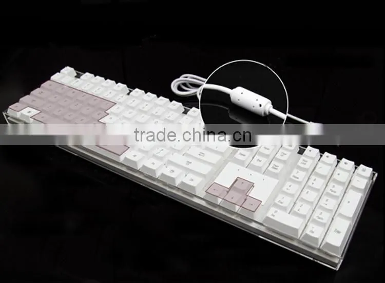 China Wired Colorful Backlit Gaming Keyboard Mechanical For Multiedia