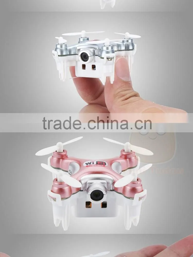 2016 new drone cheerson cx-10WD-TX barometer height IOS and andriod controlled wifi fpv rc quad copter