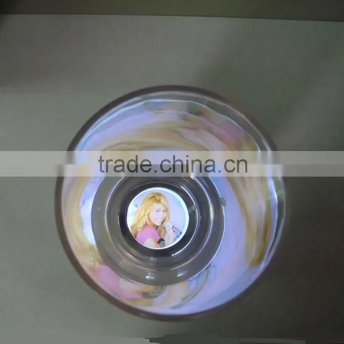 LED illuminated liquid active water cup