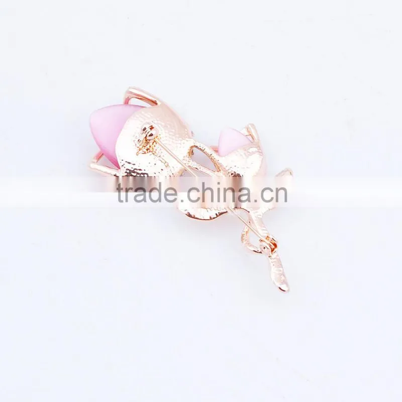 2015 Latest Trendy Design diamond wedding chair brooch rhinestone ribbon buckle