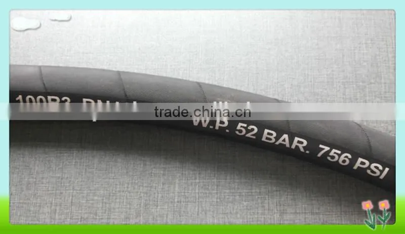1" SAE 100r3 Rubber Hydraulic Hose with Good Oil Resistance