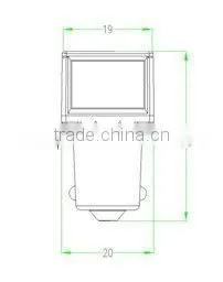 China new automotive part 1156 COB chip, led turn light