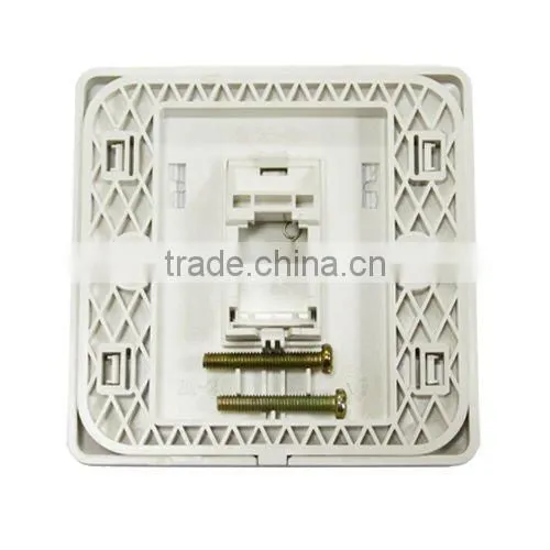 Network rj45 Single ports Cat6 Faceplate