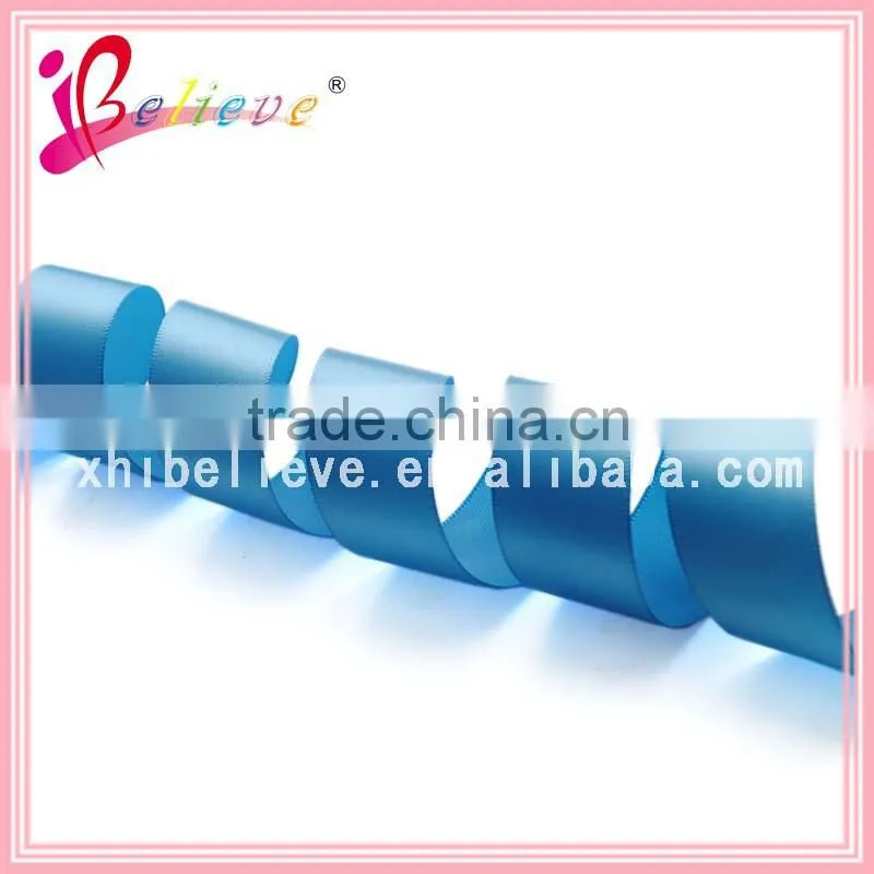 Yiwu market factory wholesale customized size ribbon solid polyester ribbon