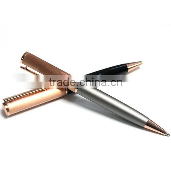 Design for whisky Rose gold pen in guangzhou