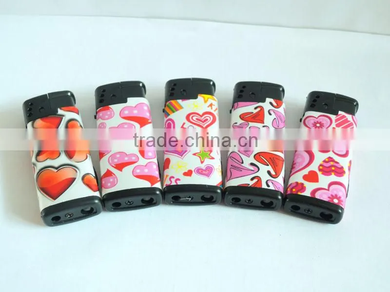rechargeable mini plastic lighter,wrap paper cigar lighter windproof lighter