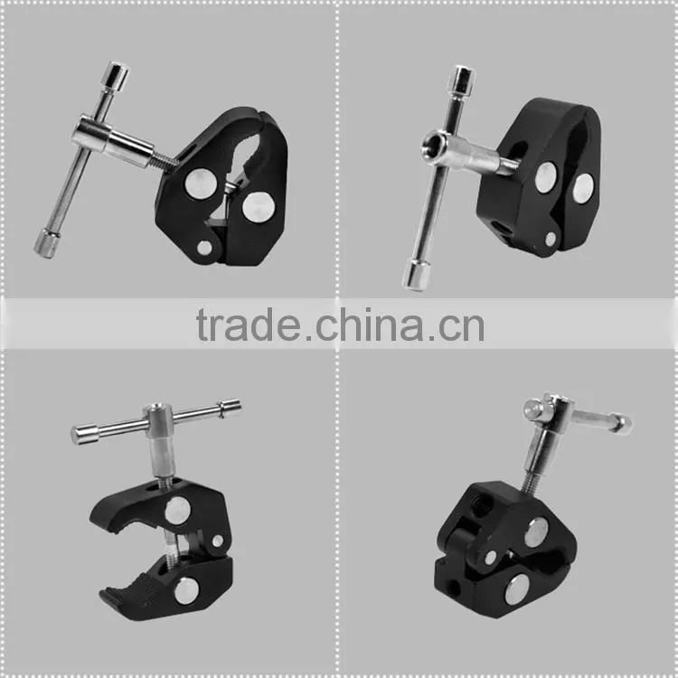 Articulating magic friction Arm small super clamp for camera LCD monoitor