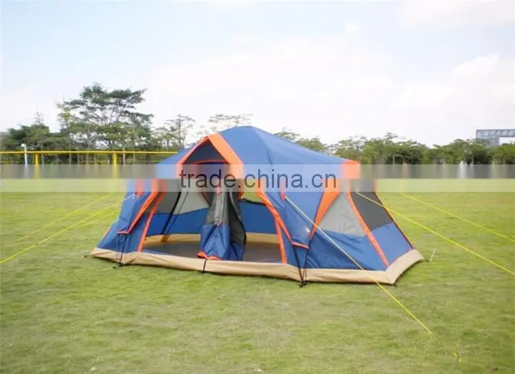 Military Waterproof Family Camping Portable Canopy Cheap House Extra Large Camping Wholesale Tents
