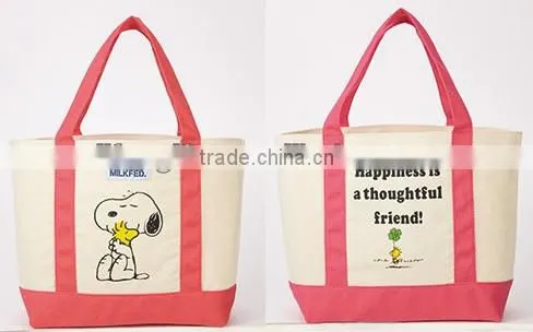 2016 Cheap High Quality Blank Cotton Canvas Tote Bag