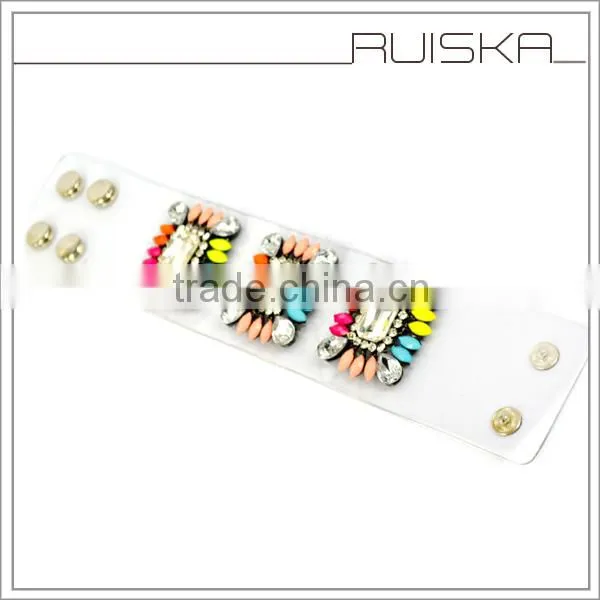 Shourouk Style With Crystal Plastic Bracelet