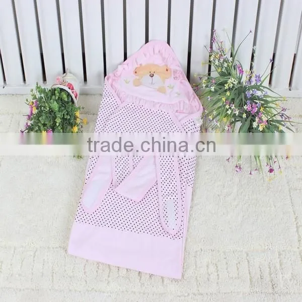 BB-MS-015 food grade safety cheap baby swaddle baby blanket
