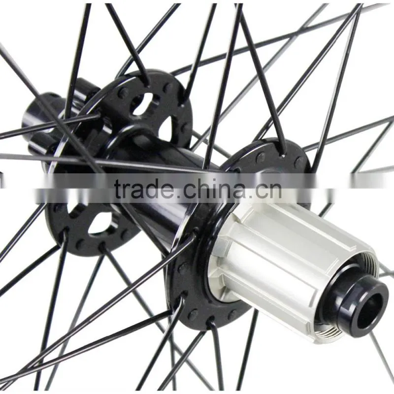 2016 light weight and strong thru axle 29er-25c clincher carbon mountain bike wheels 29er