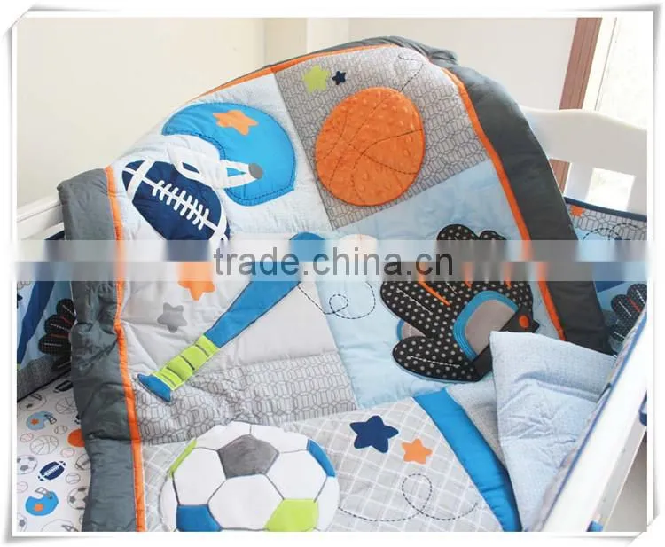 100% Cotton Batting Nursery Bedding professional manufacturer