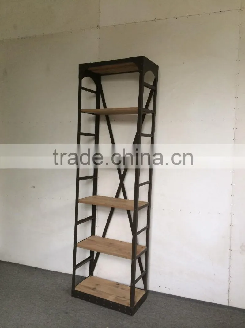 Chinese classic furniture is popular with metal high shelf
