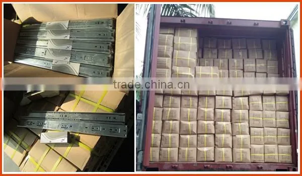 Full extention ball bearing drawer slide